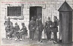 CPA Militaria 37eme d'infanterie Regiment de Turenne 