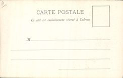 VINTAGE POSTCARD Militaria Burial of a brave man