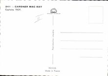 MODERN CARD Cinema Gardner Mac Kay Troy Captain