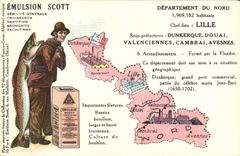 CPA Emulsion Scott Departement Nord Lille Dunkerque Douai Valenciennes Cambrai Avesnes