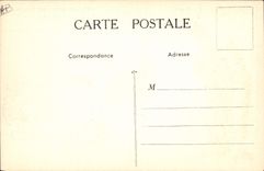 VINTAGE POSTCARD Emulsion Scott Department Nogent Paddle on the Seine Bar on Paddle