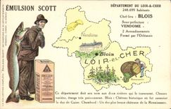 CPA Emulsion Scott Departement Loir et Cher Blois Vendome 