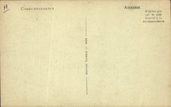 VINTAGE POSTCARD Ceramic Pottery Vallauris Release from the mould of a vase TOP