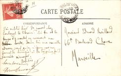 VINTAGE POSTCARD Ceramic Pottery Vallauris the manufacture of artistic pottery TOP