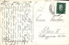 VINTAGE POSTCARD Ceramic Pottery Anton Lang