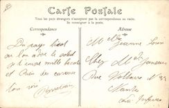 VINTAGE POSTCARD Ceramic Pottery Merchant of pottery