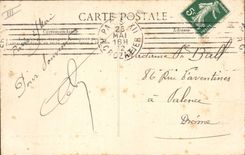 VINTAGE POSTCARD Ceramic Pottery Paris Museum of Cluny Gallery of earthenware