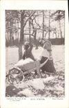 CPA Photographie Abney-Barron Jeux d'hiver