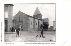 CPA Photographie Bussiere Poitevine L'eglise 
