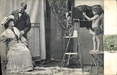 CPA Photographie Enfant