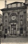 CPA Photographie Mantes Facade de l'ancien theatre 