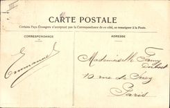 VINTAGE POSTCARD Bateau Fishes Treport Barque of sin