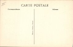 VINTAGE POSTCARD Bateau Fishes Of Rouen in Le Havre has edge of Felix Faure Pecheurs in the estuary