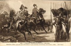 VINTAGE POSTCARD Napoleon 1st Vernet Battles of Iena