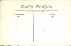 VINTAGE POSTCARD Napoleon the 1st Bourbons in France Stamps satirical