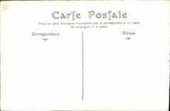 VINTAGE POSTCARD Napoleon 1st play of Royal Petengueule satirical Engraving