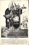 CPA Napoleon 1er La crise salutaire 