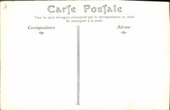 VINTAGE POSTCARD Napoleon the 1st salutary crisis