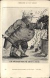 VINTAGE POSTCARD Napoleon the 1st despair of Large Louis