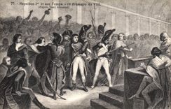 CPA Napoleon 1er et son temps 18 Brumaire An VIII
