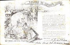 VINTAGE POSTCARD Children Orphanage Merry Christmas Maronnette