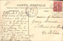 Campo del orfelinato de los niños de la POSTAL de la VENDIMIA del alto futuro del bardo de la opinión panorámica del proletariado del campo visto del orfelinato