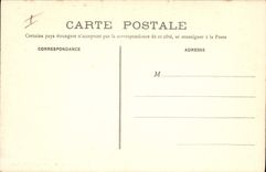 Campo del orfelinato de los niños de la POSTAL de la VENDIMIA del alto futuro del bardo del proletariado visto del orfelinato tomado del castillo