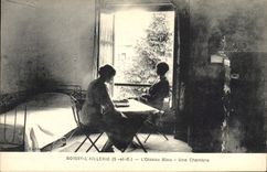 VINTAGE POSTCARD Boissy Children Aillerie the blue bird a room