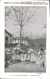 VINTAGE POSTCARD Children Pouponniere the First frolicking