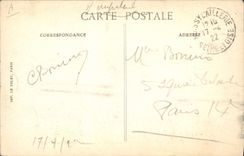 Niños Aillerie de Boissy de la POSTAL de la VENDIMIA el pájaro azul una esquina de la sala de estar grande