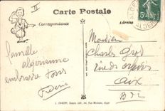 CPA Fantaisie Illustrateur Ci moi Ali