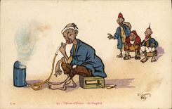 CPA Fantaisie Illustrateur Le Naghile Visions d'Orient
