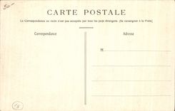 La POSTAL Militaria Ecole de la VENDIMIA tiene fuego Canon