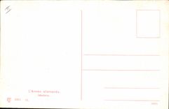 CPA Militaria L'armee allemande Infanterie