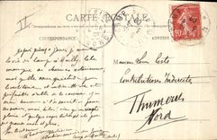 CPA Militaria L'artillerie montee et les obstacles Passage d'un gue