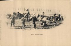 CPA Militaria Train regimentaire 