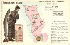 CPA Emulsion Scott Departement Manche St Lo Cherbourg Coutances Avranches 