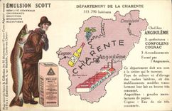 CPA Emulsion Scott Departement Charente Angouleme Confolens Cognac 