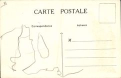 VINTAGE POSTCARD Emulsion Scott Department Dear Bourges St Amand Montrond