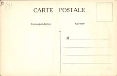 Departamento Correze Tulle de Scott de la emulsión de la POSTAL de la VENDIMIA