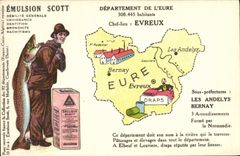 CPA Emulsion Scott Departement Eure Evreux Les Andelys Bernay