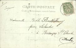 VINTAGE POSTCARD Potter Charolles Pottery the hospital and the faience manufacture