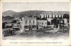 VINTAGE POSTCARD Potter Vallauris Pottery Seen of the manufacture of potteries of art Jerome Massier Wire
