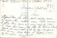 VINTAGE POSTCARD Potter Pottery Damas Potter