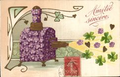 CPA Photographie Fleurs