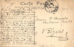 VINTAGE POSTCARD Observatoire of photographic Paris Equatorial Photographs Astronomy