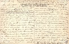 VINTAGE POSTCARD Bateau of sin Fails