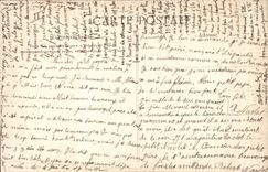 VINTAGE POSTCARD Boat of sin the evening Children