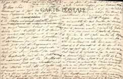 VINTAGE POSTCARD Boat of sin Effect of the moon