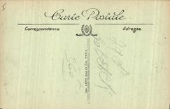 VINTAGE POSTCARD Boat of sin Berck beach Arrived of a boat of sin